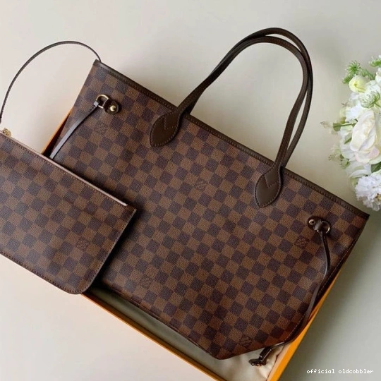 Official oldcobbler VUITTON NEVERFULL LOUIS MM 0825